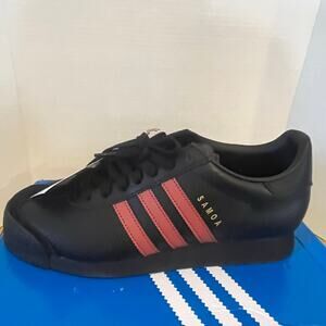 Adidas Men’s Samoa shoes black and red size 10 NIB